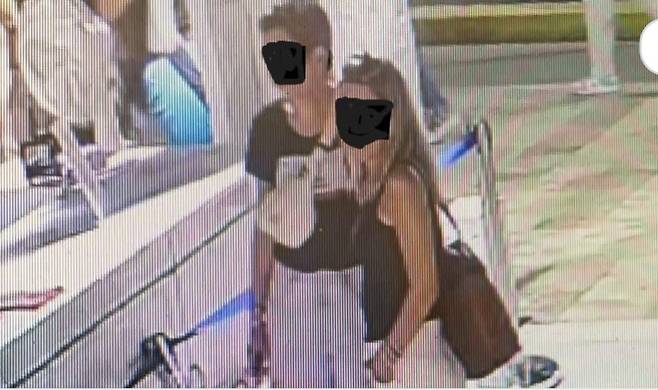 이탈리아 피자집 주인이 페이스북에 올렸던 CCTV 영상  [페이스북 캡처. 재판매 및 DB 금지]