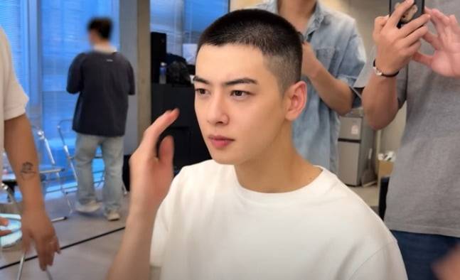 사진=차은우 유튜브 캡처