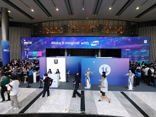'언리얼 페스트 서울 2025' 행사장 전경.