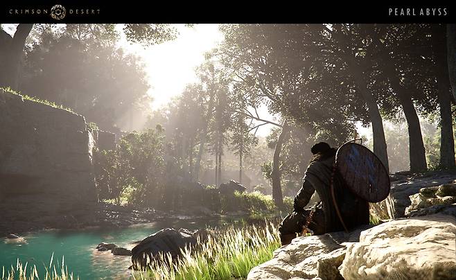 펄어비스가 ‘게임스컴 2025’ 현장에서 공개한 신작 ‘붉은사막’의 스크린 샷. 사진 | 펄어비스