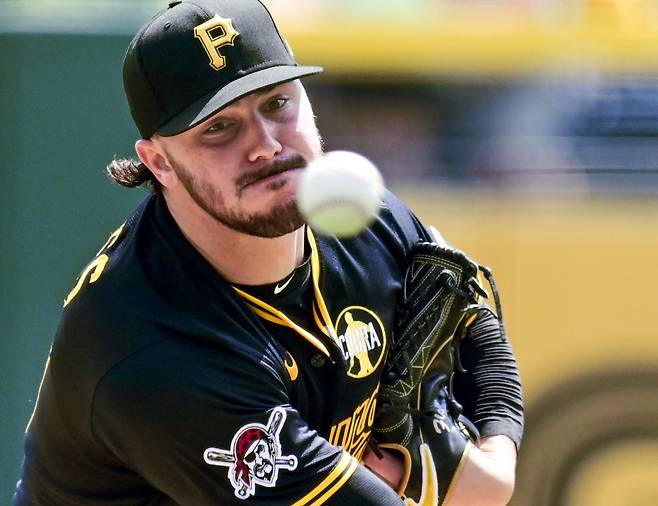 폴 스킨스가 7이닝 3안타 무실점의 호투로 시즌 8승을 따냈다. UPI연합뉴스