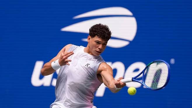 2025 US오픈 남자단식 2회전에 오른 쉘튼. US오픈