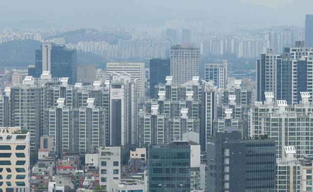 서울 시내 아파트 단지. [연합뉴스 제공]