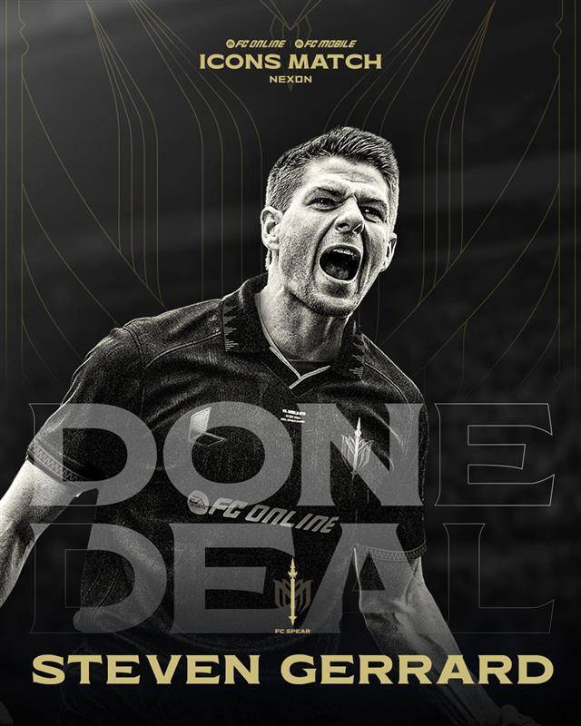 ‘2025 아이콘매치’ ‘FC 스피어’에 합류한 스티븐 제라드. 사진=넥슨