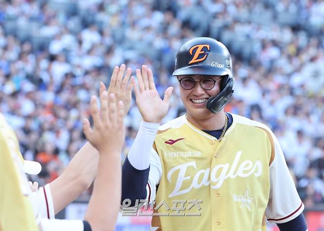 지난 7월 12일 KBO 올스타전에 참가했던 채은성.대전=정시종 기자