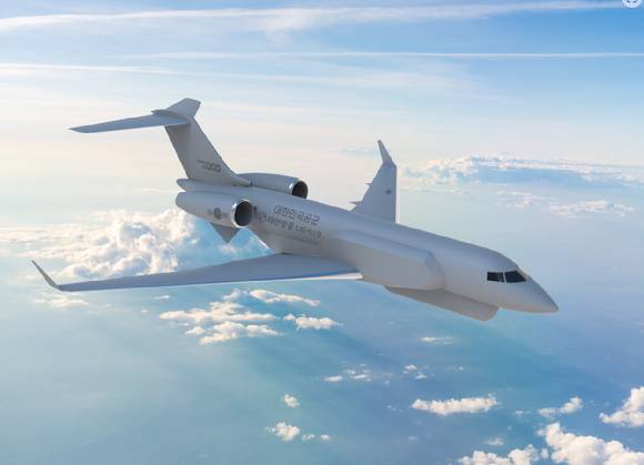 대한항공-LIG넥스원의 전자전 항공기(전자전기) 예상도 [사진=대한항공]