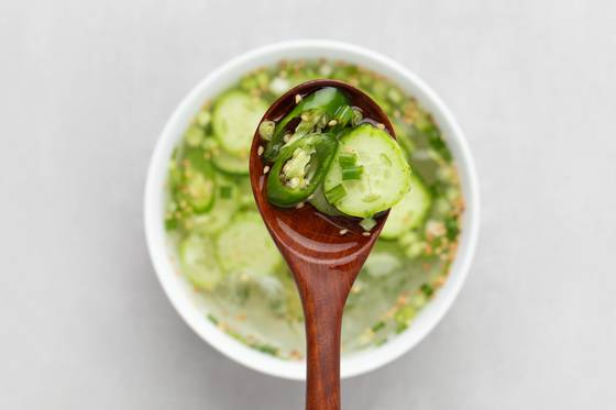 Cucumber naengguk [GETTY IMAGES BANK]