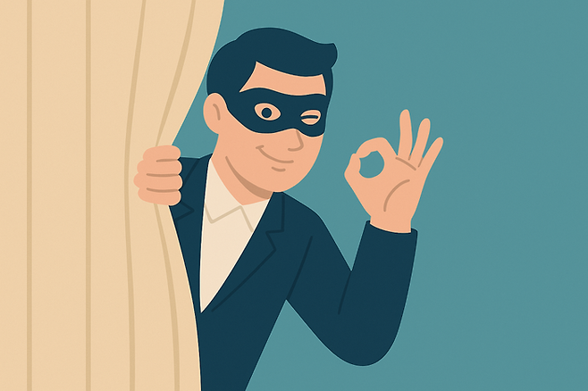 다크패턴 규제를 피해가는 기업의 모습을 AI로 표현했다 / 사진=챗 GPT