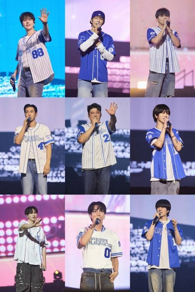 슈퍼주니어가 지난 22~24일 서울 케이스포돔에서 데뷔 20주년 콘서트를 열고 3만 명의 관객과 만났다.  [SM엔터테인먼트 제공]