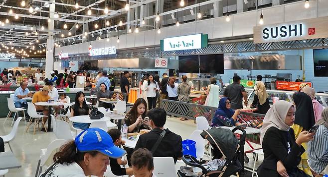 롯데마트 인도네시아 발리점 ‘요리하다 키친’ 공간 [롯데마트 제공]