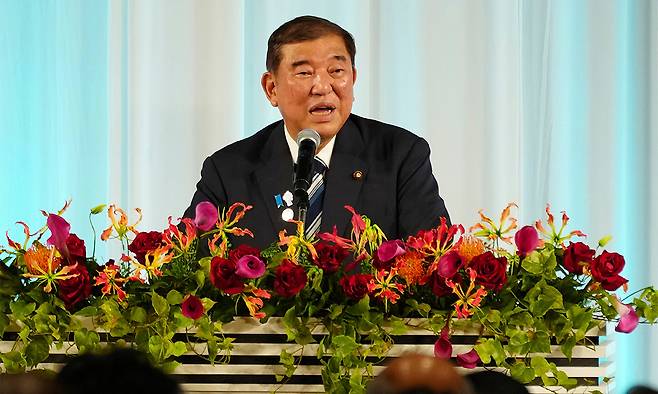 이시바 시게루 일본 총리. AP연합뉴스