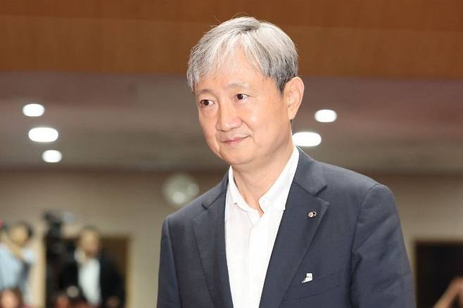 이찬진 금융감독원장이 14일 오후 서울 여의도 금융감독원에서 열린 취임식에 참석하고 있다. ⓒ뉴시스