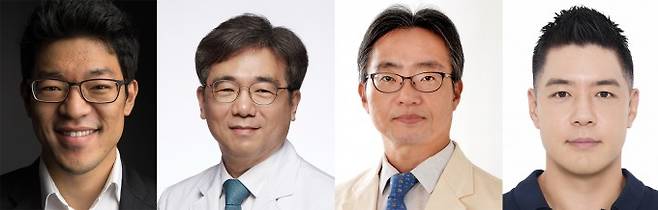 정동일 UNIST 바이오메디컬공학과 교수, 정영철 연세대 의대 교수, 최정석 성균관대 의대 교수, 안우영 서울대 심리학과 교수(왼쪽부터). UNIST 제공.