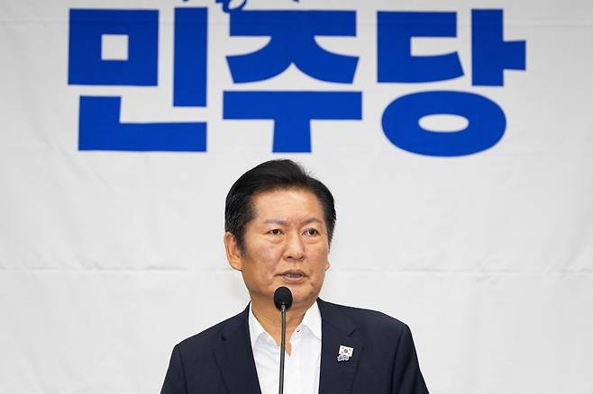 정청래 더불어민주당 대표 사진=뉴스1