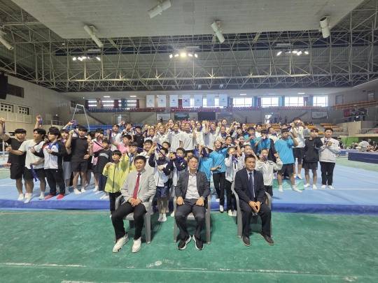 문화체육관광부장관기배 전국시도대항체조대회. 사진[연합뉴스]