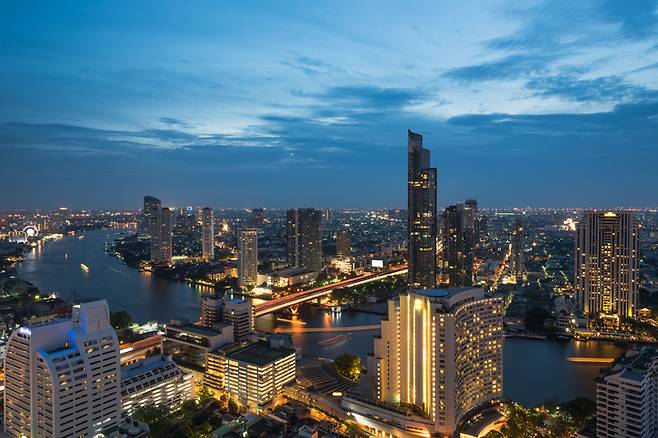 Z세대(1990년대 중반~2000년대 초반 출생)가 뽑은 '세계 최고의 도시' 1위는 태국 방콕이었다. 방콕 시내 전경/사진=게티이미지뱅크