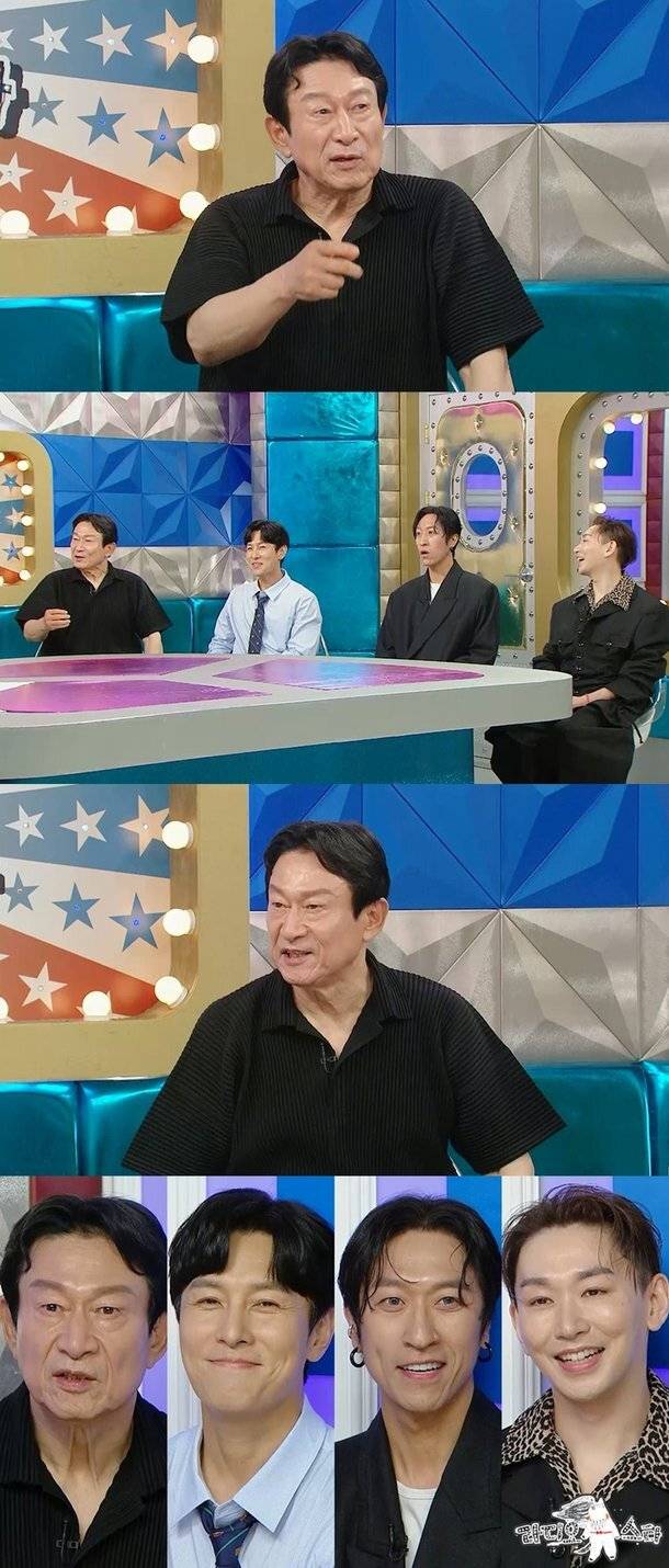 김응수가 재치있는 입담을 뽐냈다. MBC '라디오스타' 제공.