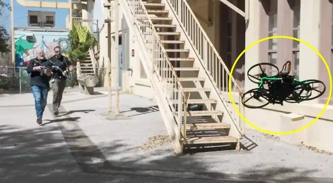 캠퍼스 가디언 엔젤이 개발한 드론