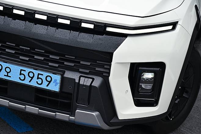 KGM 무쏘 EV. 사진: 김학수 기자