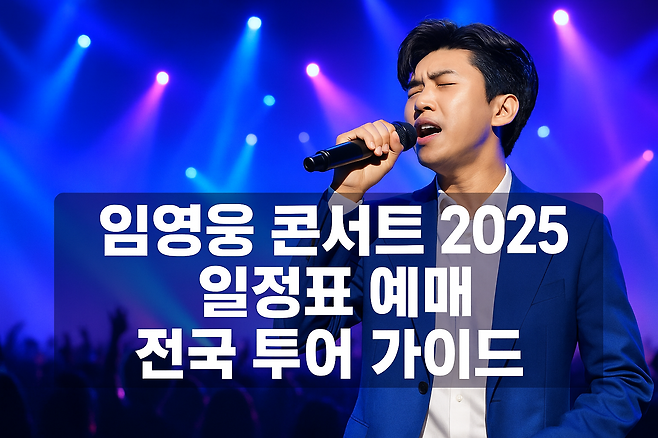 임영웅 콘서트 일정표