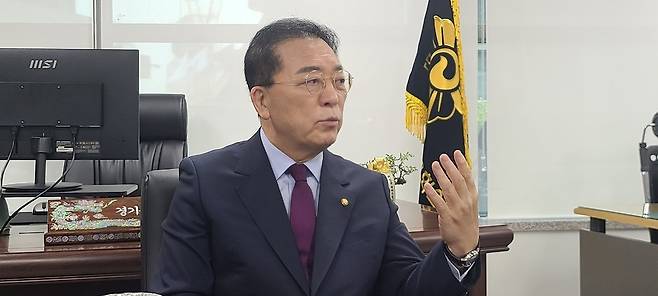 ▲ 이달 말 임기 2년을 마치는 홍승표 민주평통자문회의 경기부의장.