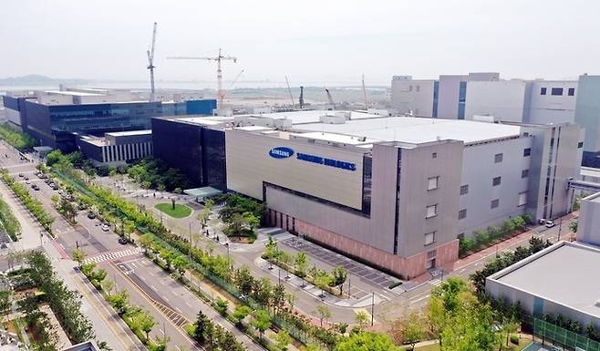 송도국제도시 내 삼성바이오로직스. 연합뉴스 자료사진