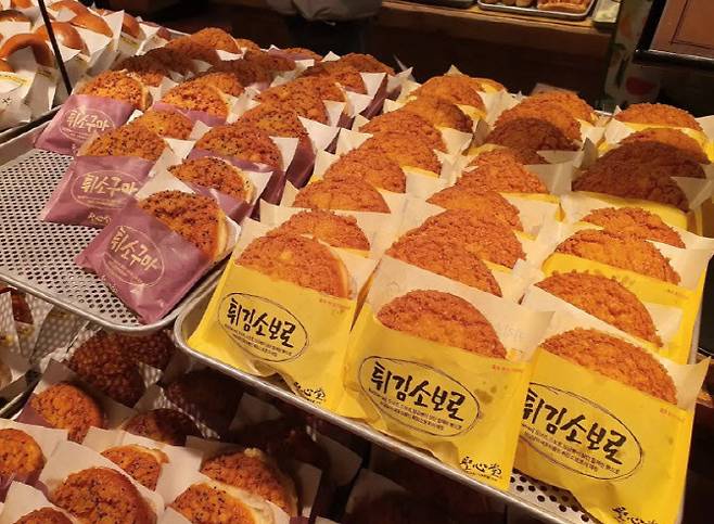 대전 성심당 대표 메뉴 튀김소보로. (사진=인스타그램 캡처)