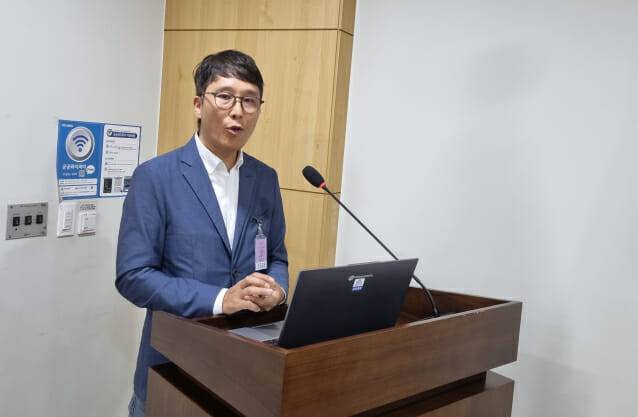 이상규 구글클라우드 코리아 매니저 (사진=조이환 기자)