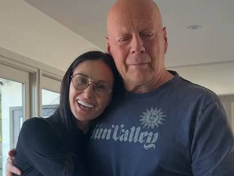 배우 데미 무어와 브루스 윌리스. /인스타그램