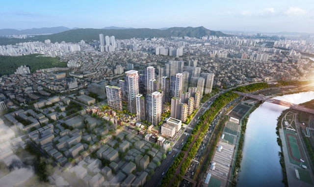 중랑구 중화동 309-39 일대 신통기획 조감도. [서울시 제공]