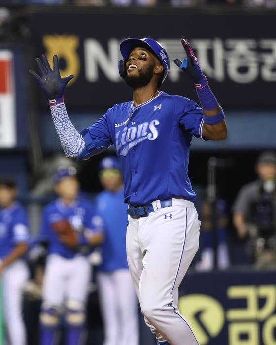 역대 외국인 타자 첫 50홈런에 도전하는 삼성 디아즈. 사진 삼성 라이온즈