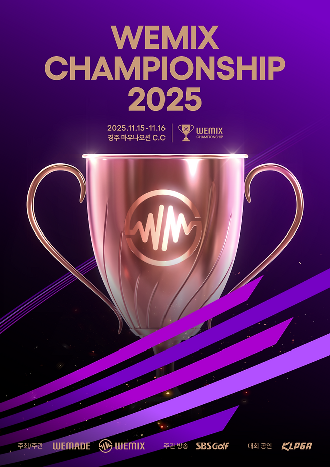 위믹스 챔피언십 2025 포스터. 위메이드 제공