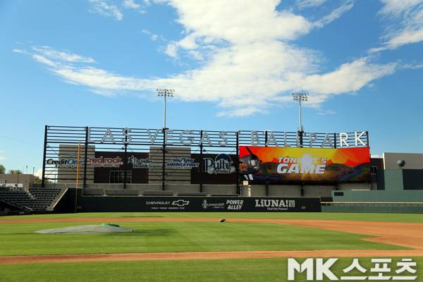 애슬레틱스는 2026시즌 라스베가스 볼파크에서 6경기를 치른다. 사진= MK스포츠 DB