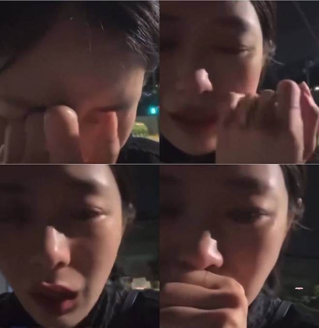 사진=송다은 공식 계정 라이브 방송