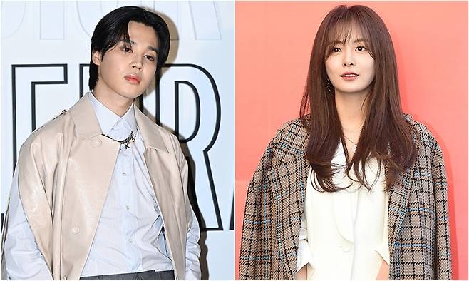 사진=왼쪽부터 지민, 송다은/뉴스엔DB