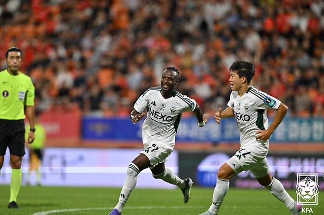 코리아컵 결승 진출한 전북. 대한축구협회