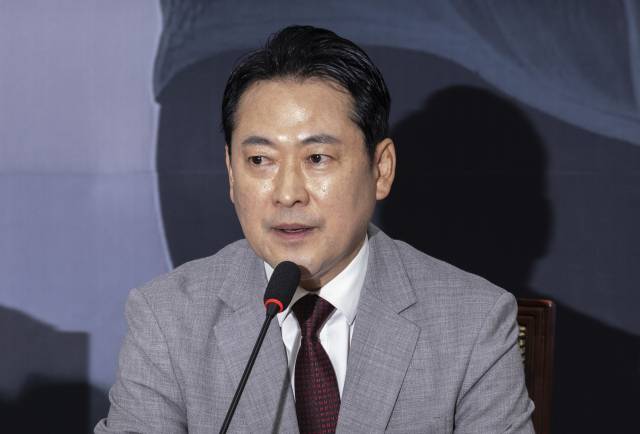 ▲국민의힘 장동혁 대표가 27일 국회에서 열린 최고위원회의에서 발언하고 있다. ⓒ연합뉴스