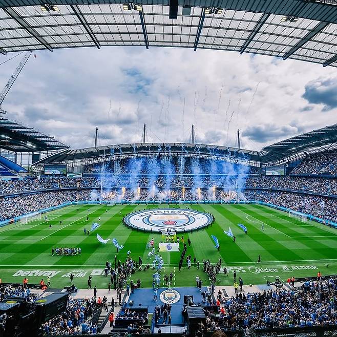 맨시티가 홈구장 에티하드 스타디움의 대대적인 리노베이션에 돌입했다. 규모 확대가 핵심이다. 사진출처｜맨체스터 시티 페이스북