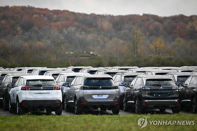 유럽산 자동차 [AFP 연합뉴스 자료사진. 재판매 및 DB 금지]