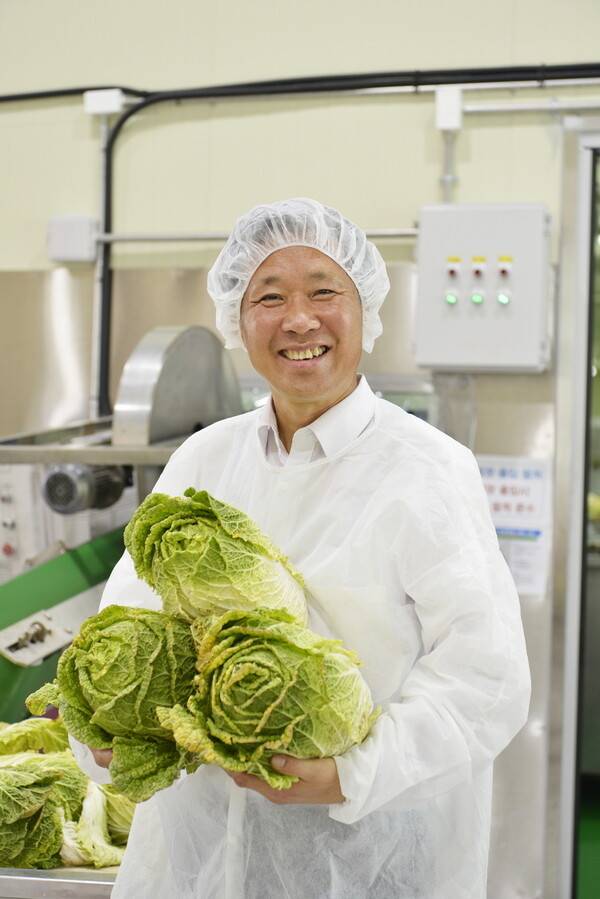 김의병&nbsp;㈜새벽팜 대표. 전라남도 제공