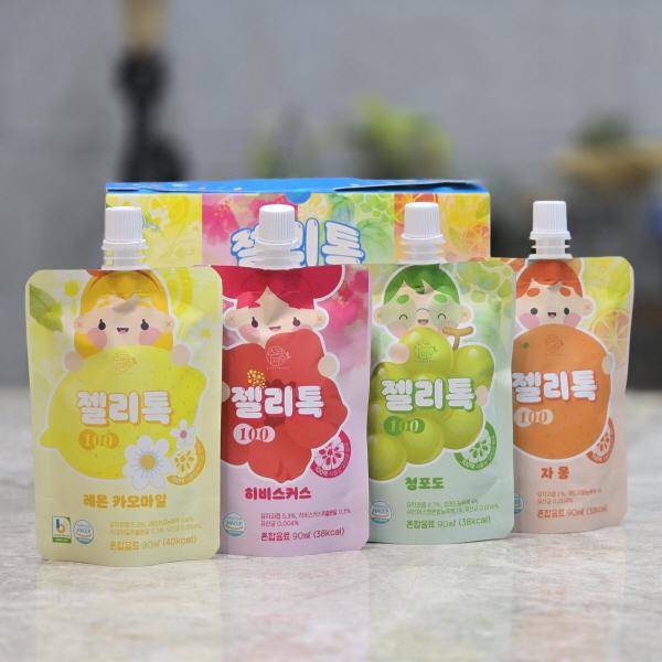 수피랑 유자 젤리.