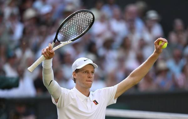 가장 압도적으로 승리하는 남자 선수, 야닉 시너 / 게티이미지코리아