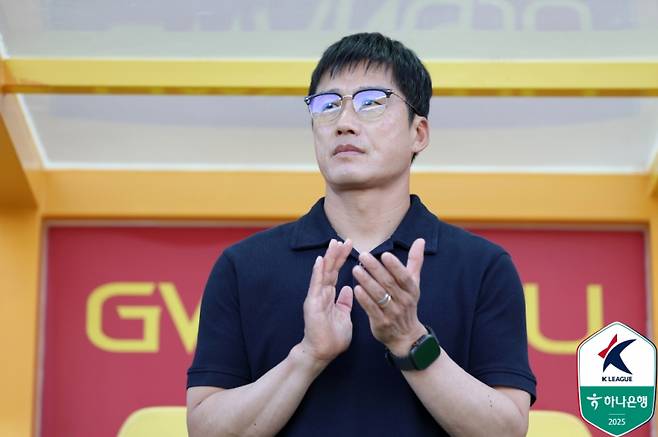 이정효 광주FC 감독. 한국프로축구연맹 제공