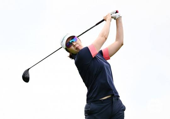 이정연의 드라이버 스윙. 사진=연합뉴스