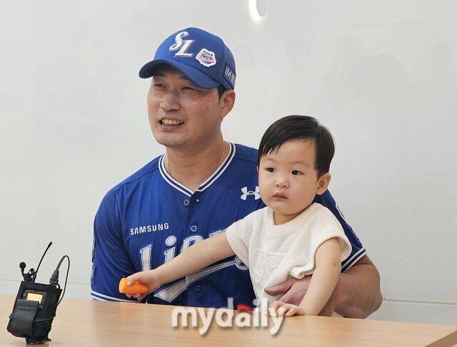 삼성 라이온즈 오승환과 오서준 군./잠실=심혜진 기자