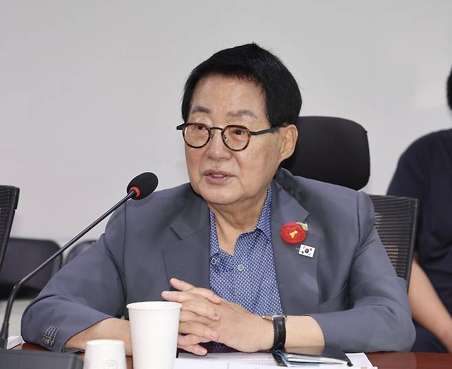 더불어민주당 박지원 의원. 뉴시스