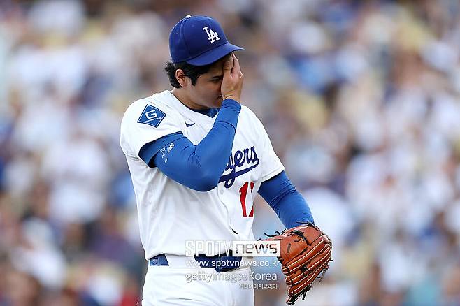 ▲ 오타니 쇼헤이는 2회 흔들렸지만 실점 없이 이닝을 마무리했다.