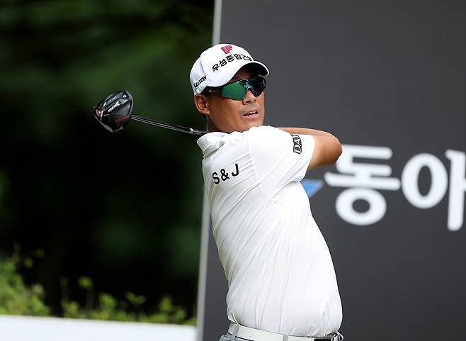 김재호의 티샷. [KLPGA 제공. 재판매 및 DB 금지]