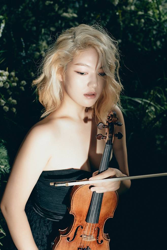 조진주 바이올린 연주자. (사진 심규태) /창원시립예술단