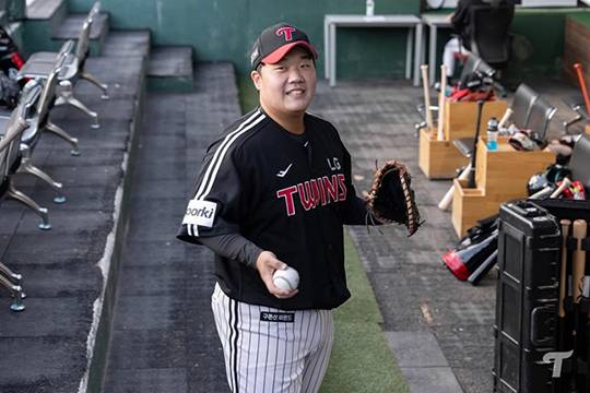 LG 핵심 기대주였던 김범석(사진=LG)